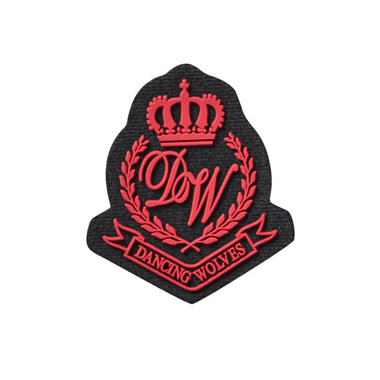 crafted label with a hand-drawn logo